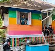 rumah warna desa cemparam